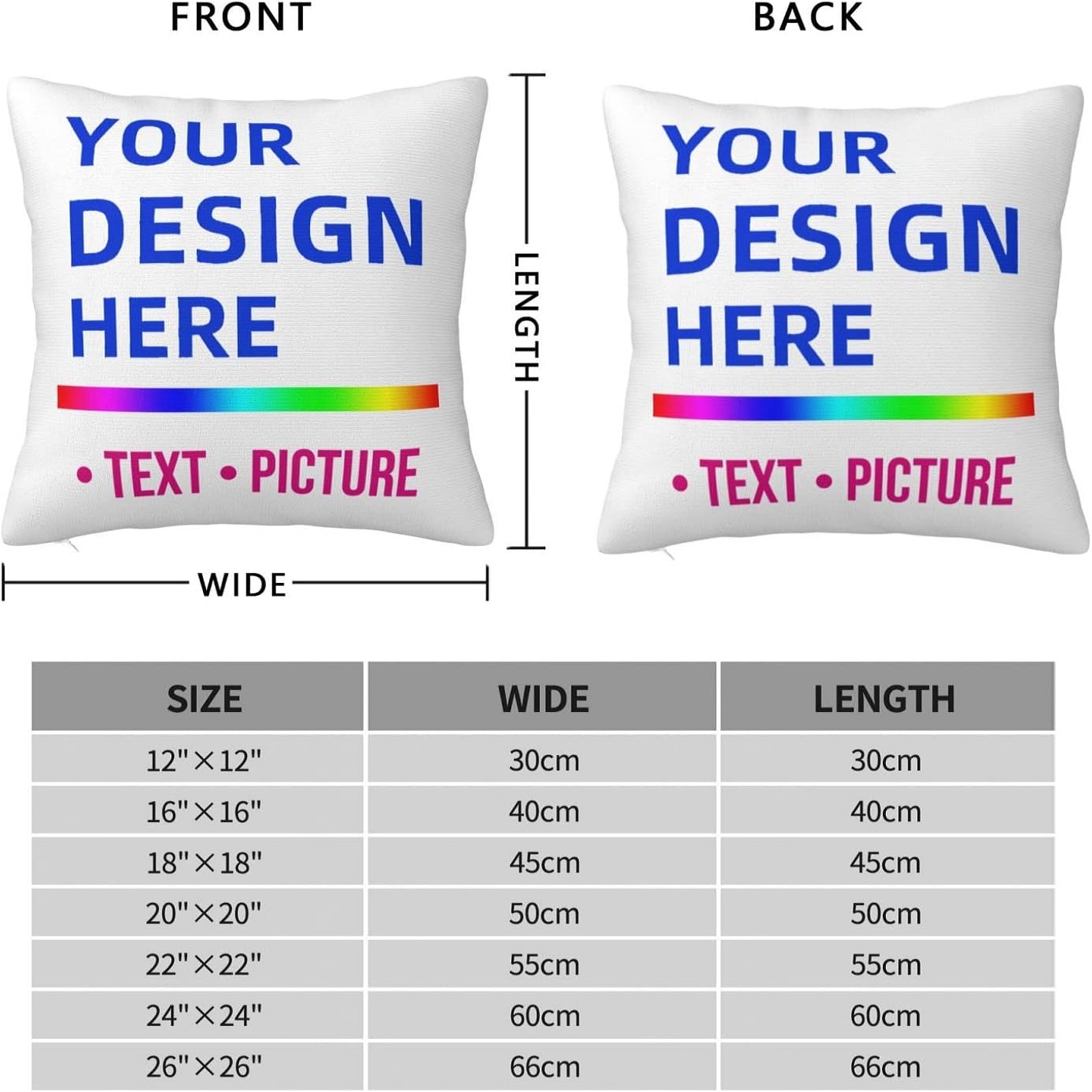 Customized Photo Pillowcase Pe - Pillow Cover Sublimation บทวิจารณ์และราคา