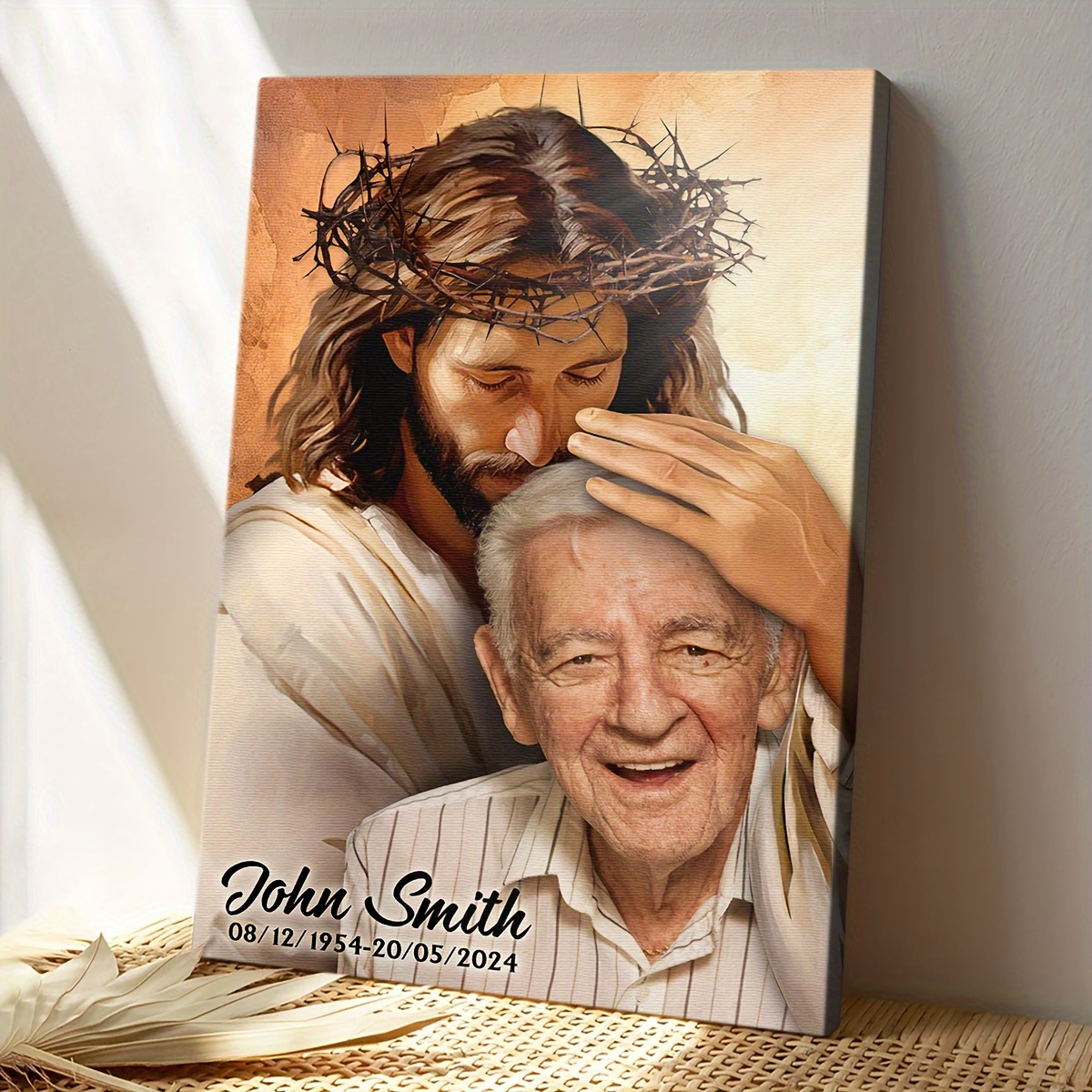 2D Flat-Custom Religious Memor - Canvas Wrap Ready บทวิจารณ์และราคา