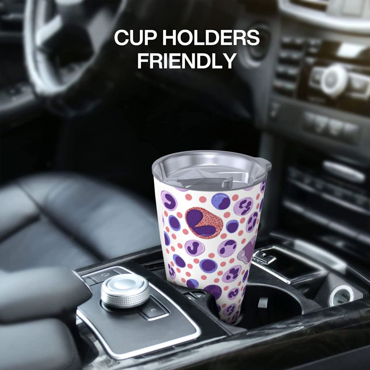 Large White Blood Cell Pattern - Tumbler 20Oz White บทวิจารณ์และราคา