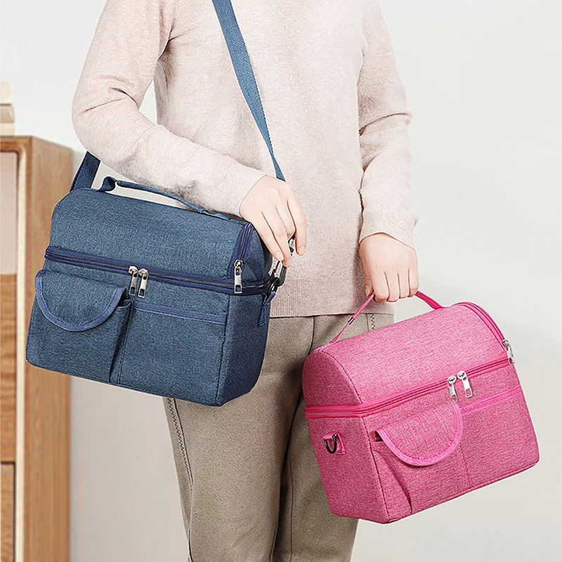 Large Insulated Lunch Box Leak - Tote Bag Sublimation บทวิจารณ์และราคา