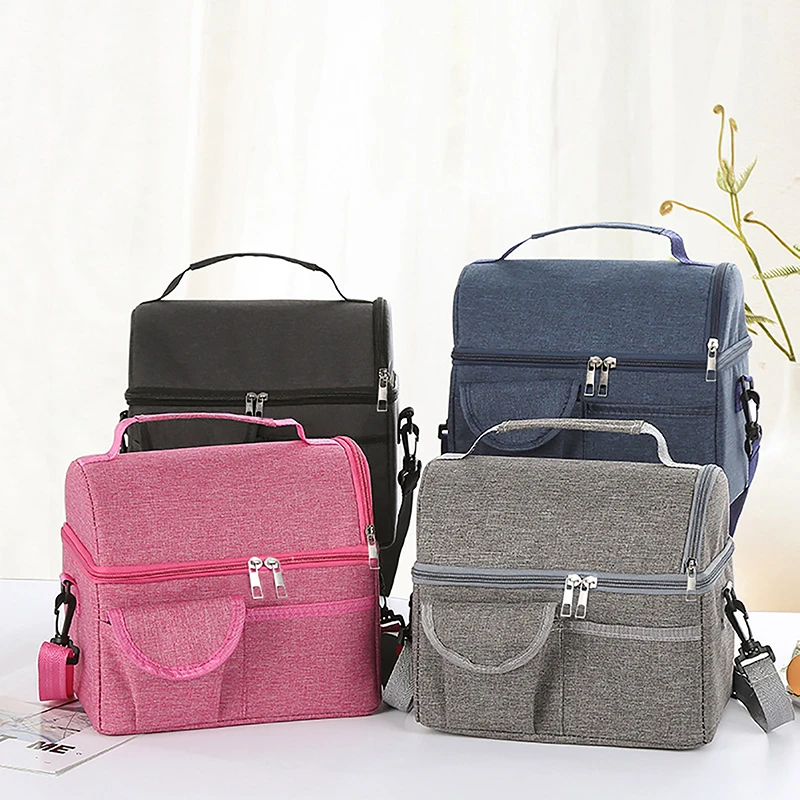 Large Insulated Lunch Box Leak - Tote Bag Sublimation บทวิจารณ์และราคา