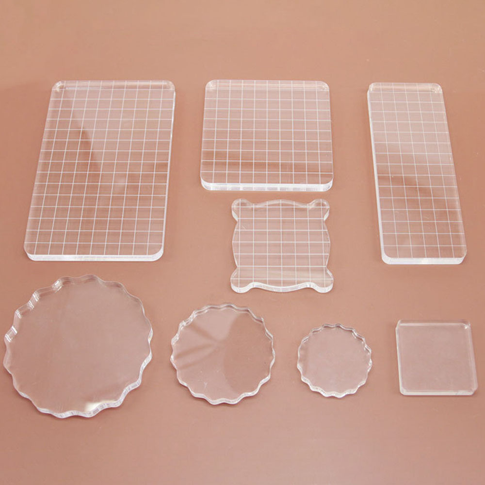 Clear Acrylic Stamp Block Use  - Photo Acrylic Block บทวิจารณ์และราคา