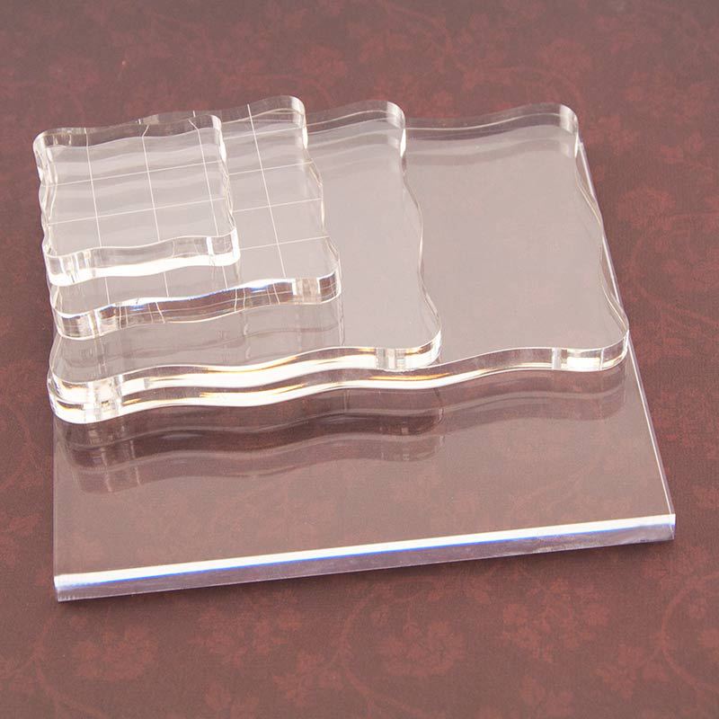 Clear Acrylic Stamp Block Use  - Photo Acrylic Block บทวิจารณ์และราคา