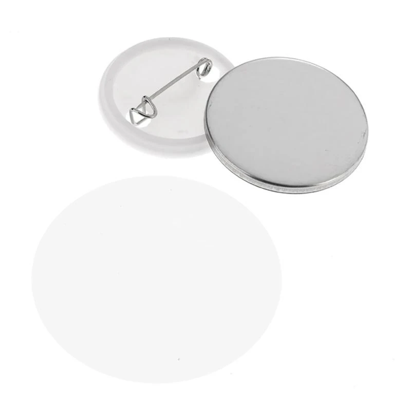 500Pcs/set Blank Badge Pinback - Button Badge Blank บทวิจารณ์และราคา