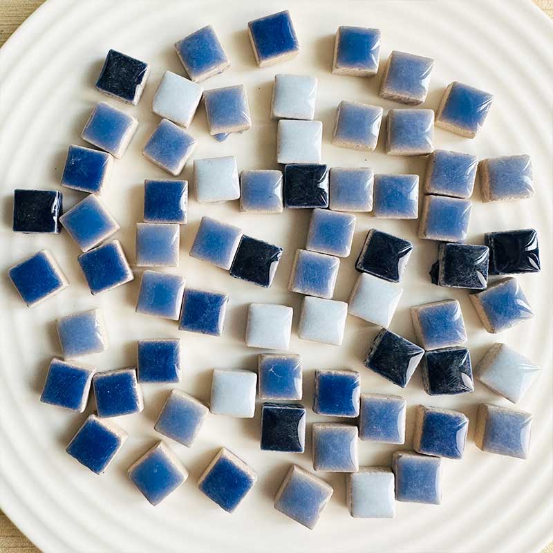 DIY 100g Ceramic Mosaic Tiles  - Ceramic Tile Blank บทวิจารณ์และราคา