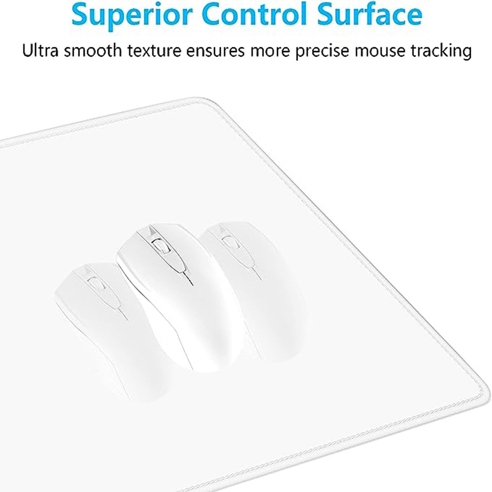 Large Mouse Pad Lvory White Ex - Mouse Pad Blank Sublimation บทวิจารณ์และราคา
