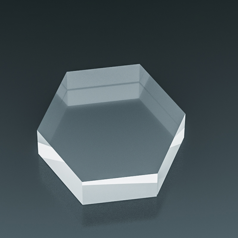 Clear Polished Hexagonal Acryl - Photo Acrylic Block บทวิจารณ์และราคา