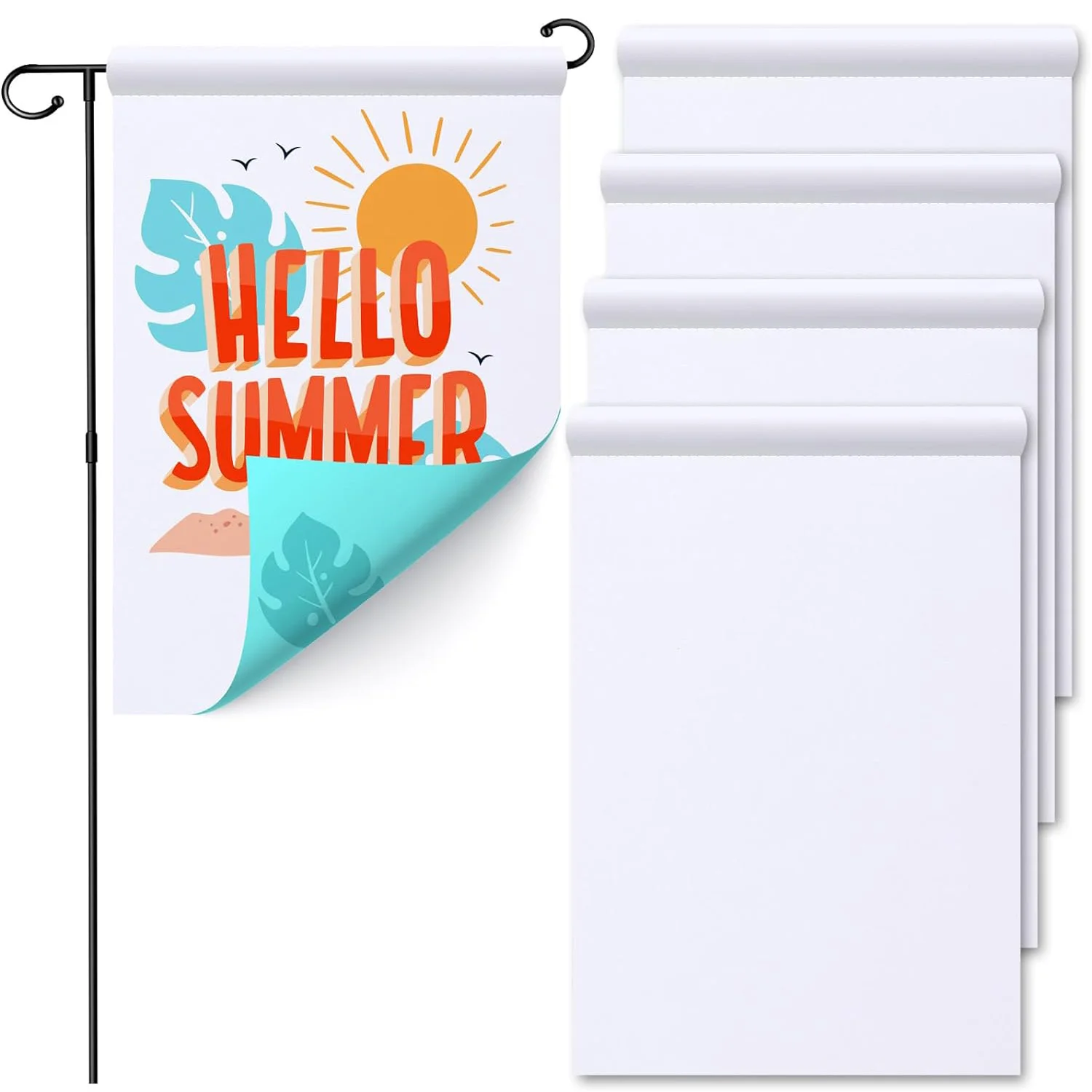 5pcs Double-Sided Blank Garden - Yard Sign Blank บทวิจารณ์และราคา