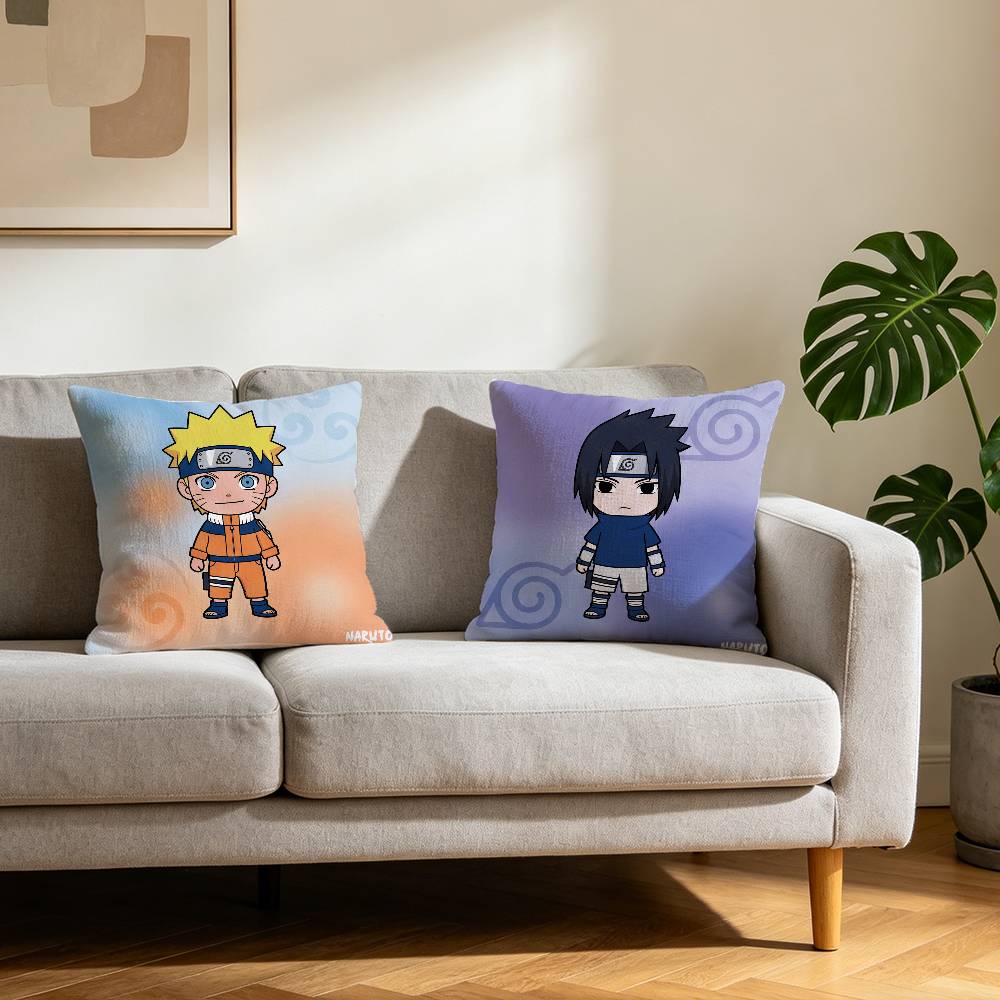 Uzumaki Naruto Fashion Decor T - Pillow Cover Sublimation บทวิจารณ์และราคา