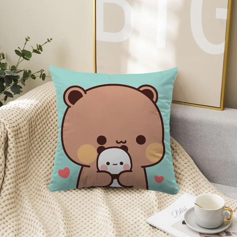 Anime Pillow Bubu Dudu Decorat - Pillow Cover Sublimation บทวิจารณ์และราคา