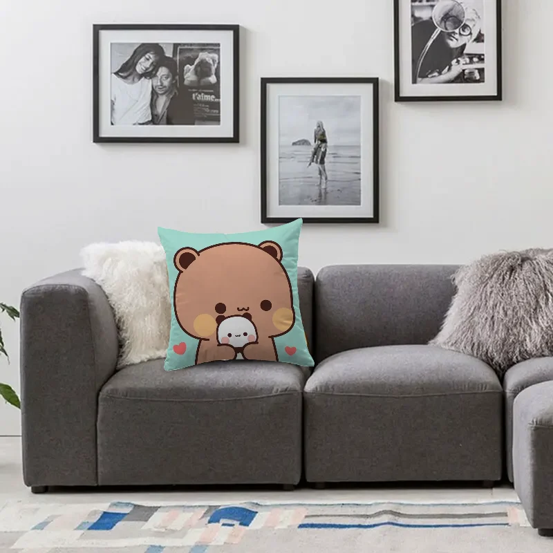 Anime Pillow Bubu Dudu Decorat - Pillow Cover Sublimation บทวิจารณ์และราคา