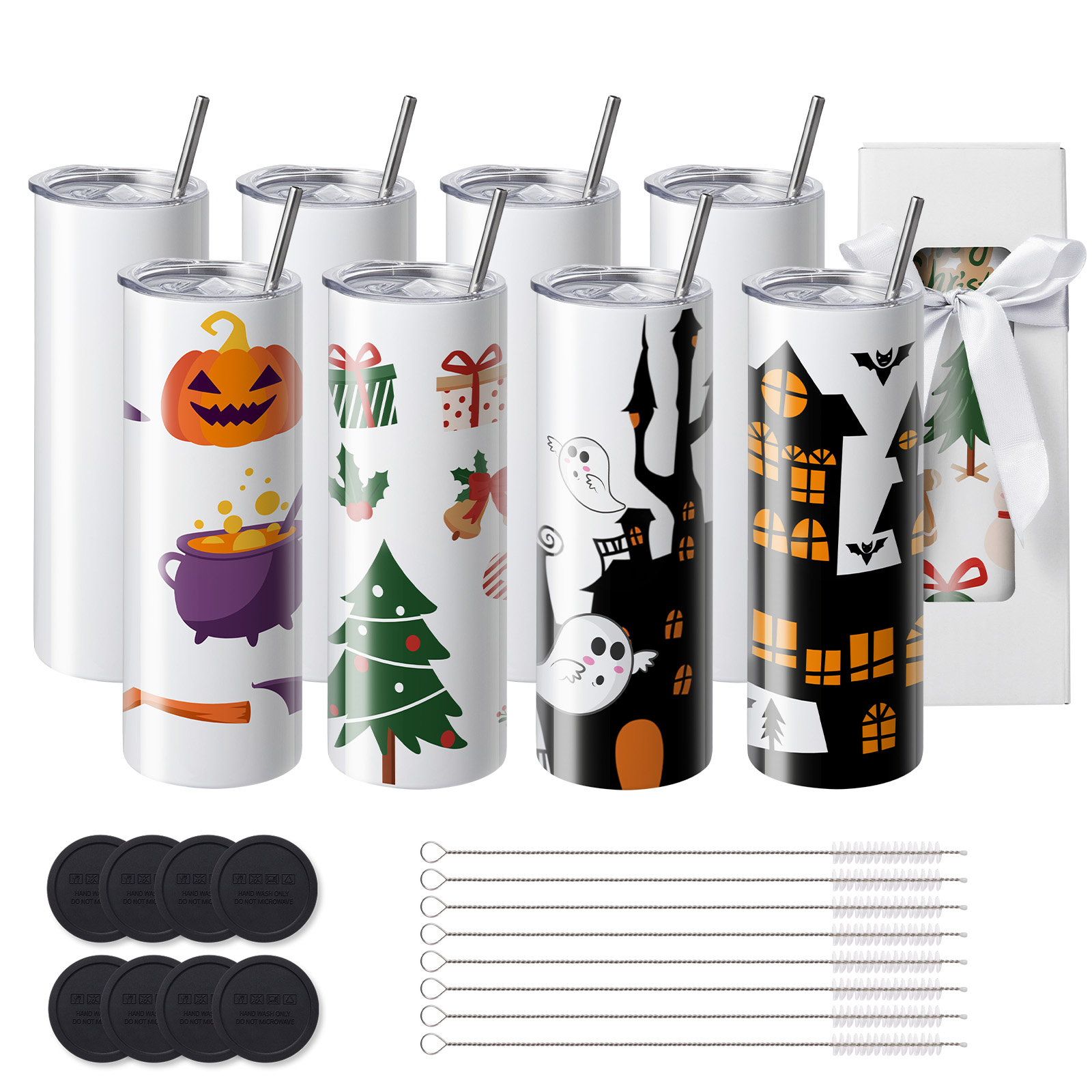 SucceBuy 8/12/14/16/24/50PC St - Sublimation Mug White บทวิจารณ์และราคา