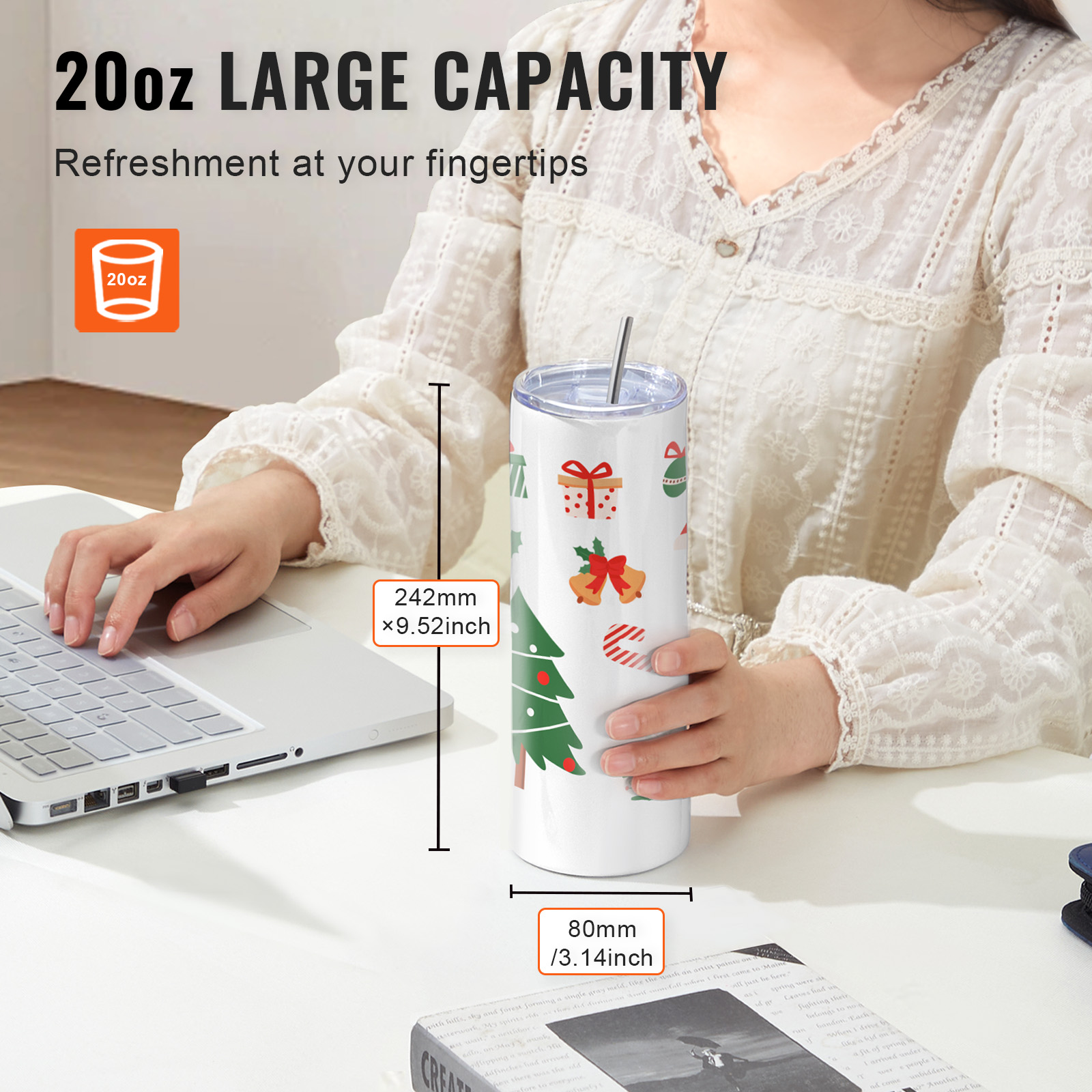 SucceBuy 8/12/14/16/24/50PC St - Sublimation Mug White บทวิจารณ์และราคา
