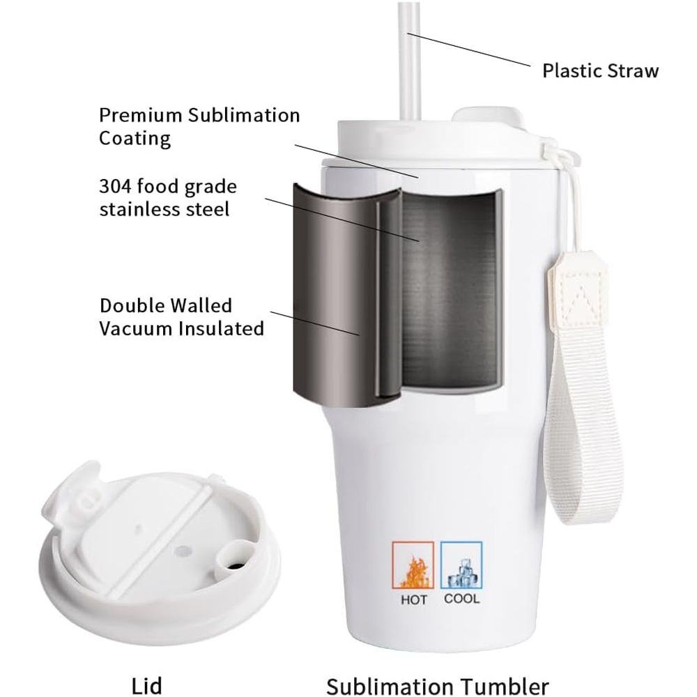 20 oz White Sublimation Tumble - Tumbler 20Oz White บทวิจารณ์และราคา