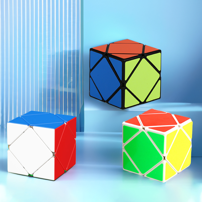 SENGSO Skewb Speed Cube Sticke - Puzzle Blank White บทวิจารณ์และราคา