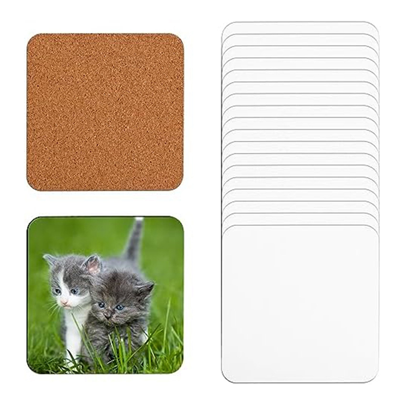 ABGE-40 PCS Sublimation Coaste - Coaster Sublimation Blank บทวิจารณ์และราคา