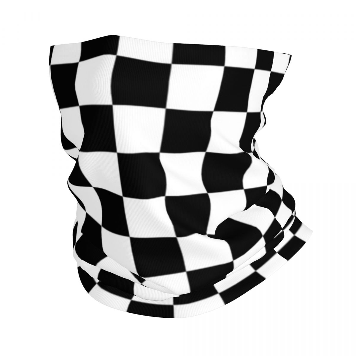 Black And White Checkered Band - Bandana Blank White บทวิจารณ์และราคา