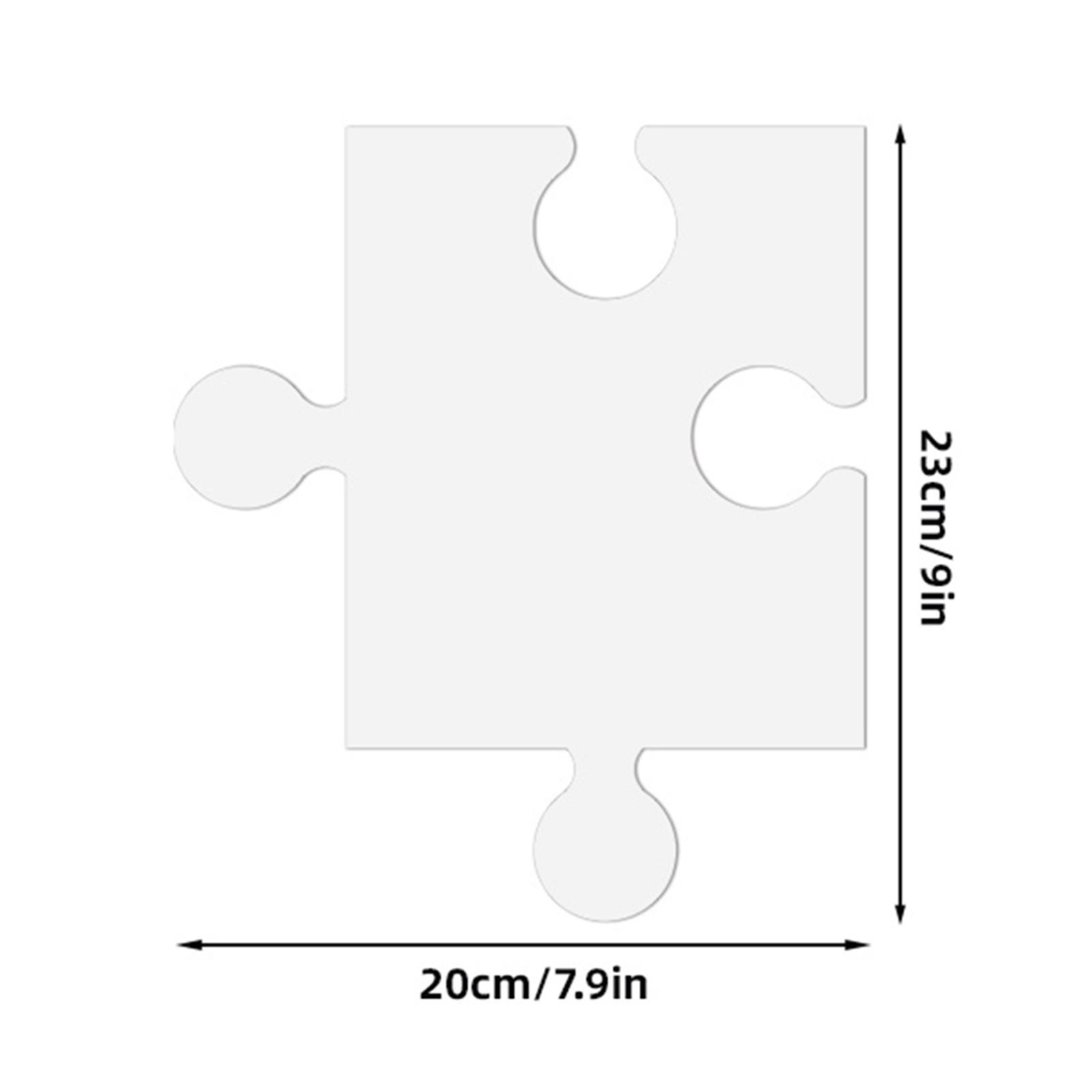 White Cardboard Blank Jigsaw P - Puzzle Blank White บทวิจารณ์และราคา
