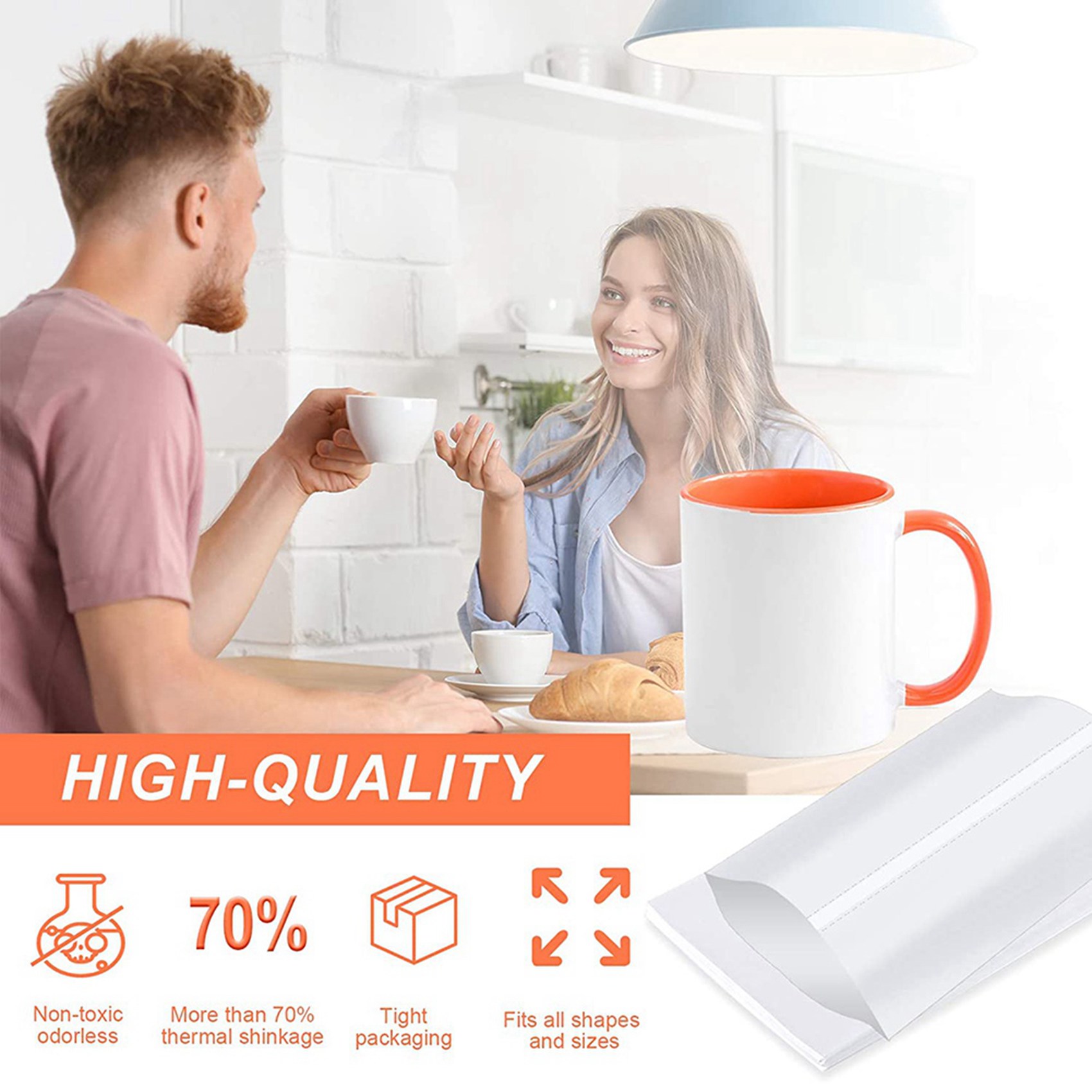 Premium-8X12 Inch Sublimation  - Sublimation Mug White บทวิจารณ์และราคา