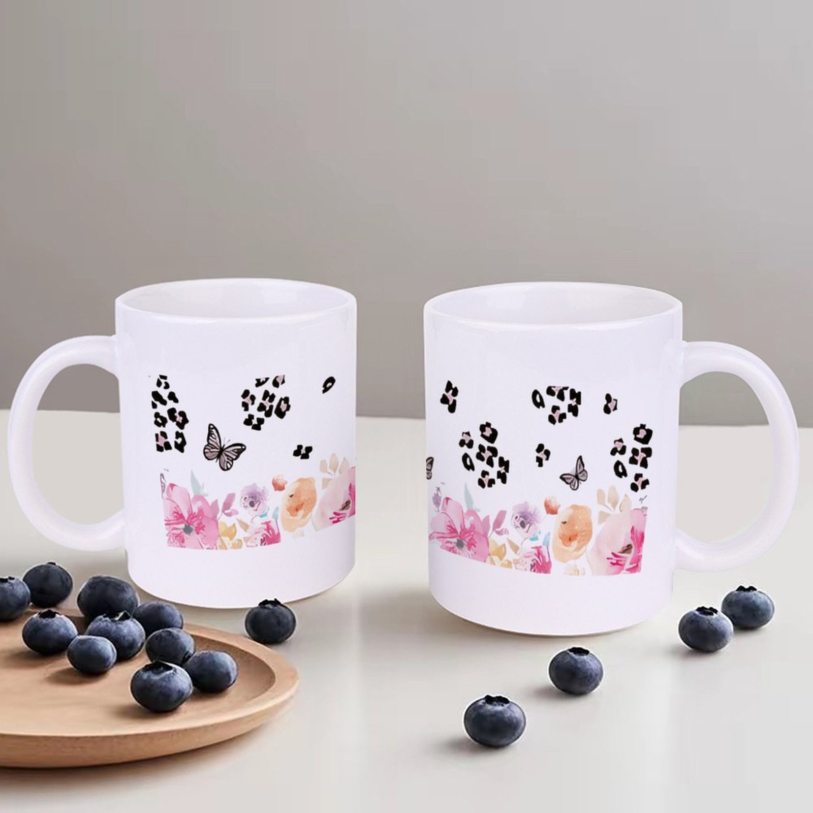 A Watercolor Painting Of Flowe - Sublimation Mug White บทวิจารณ์และราคา
