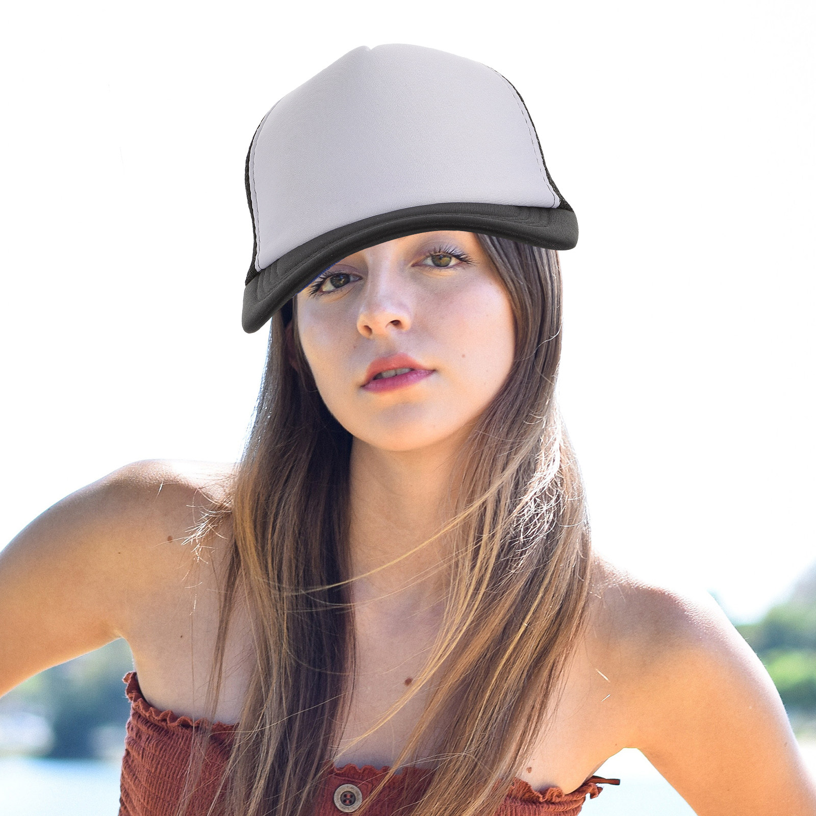 10Pcs Adjustable Snapback Blan - Hat Sublimation Blank บทวิจารณ์และราคา
