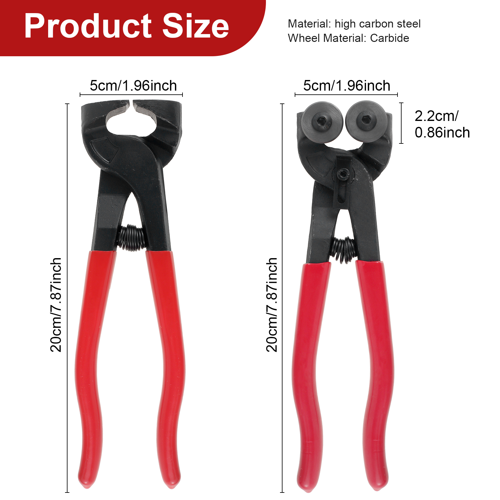 2/1Pcs Tile Pliers Glass Tile  - Ceramic Tile Blank บทวิจารณ์และราคา