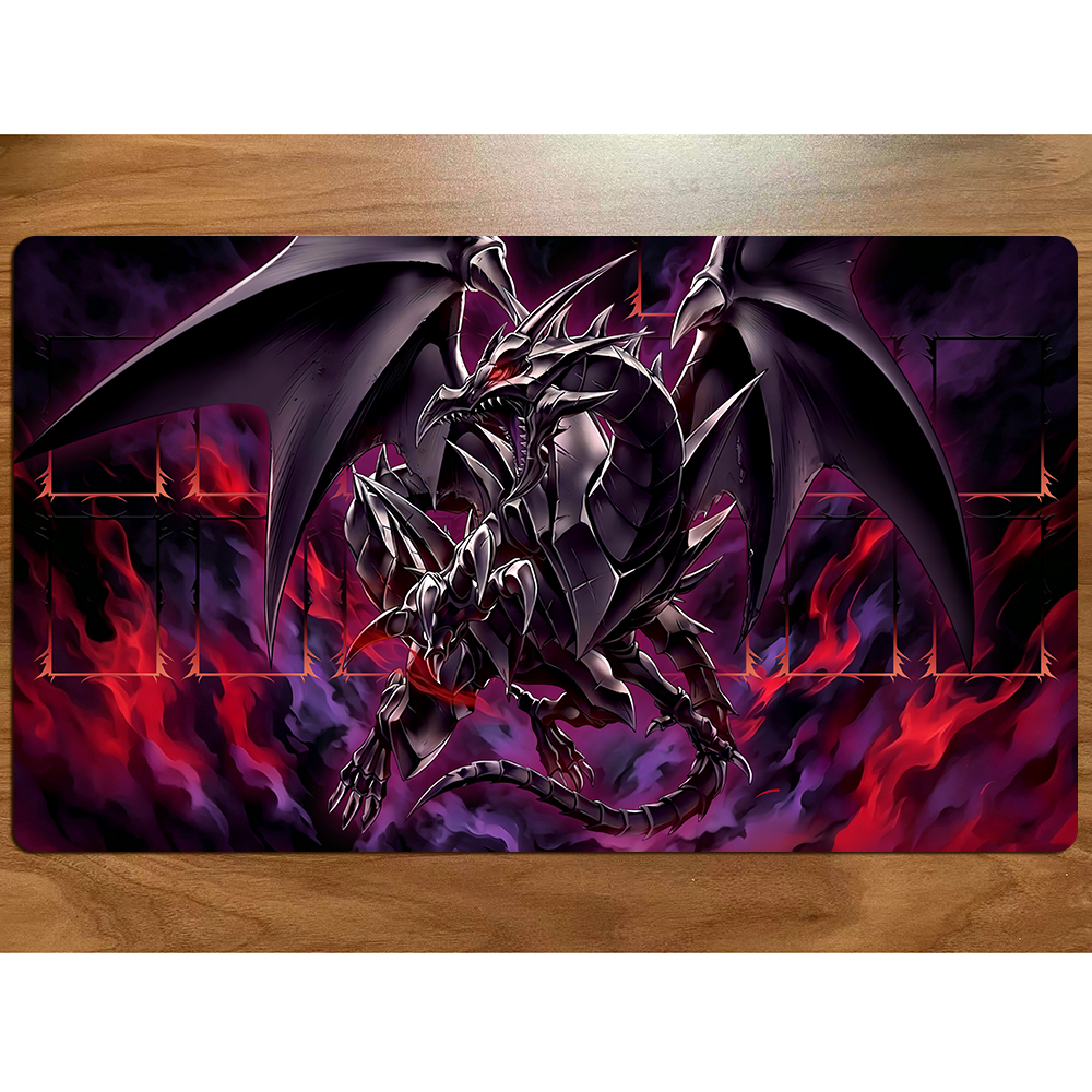 Yu-Gi-Oh Playmat Red-Eyes Blac - Door Mat Blank บทวิจารณ์และราคา