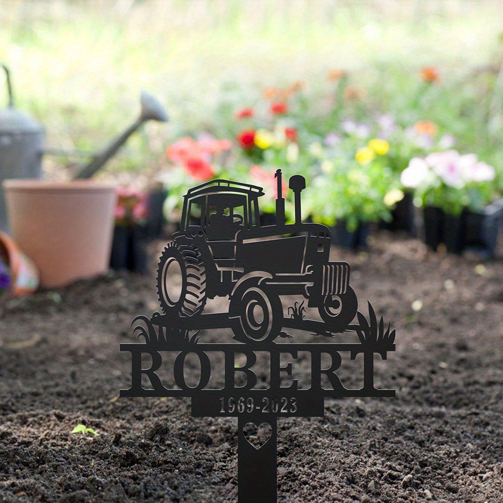 Custom Farmer Memorial Metal S - Yard Sign Blank บทวิจารณ์และราคา