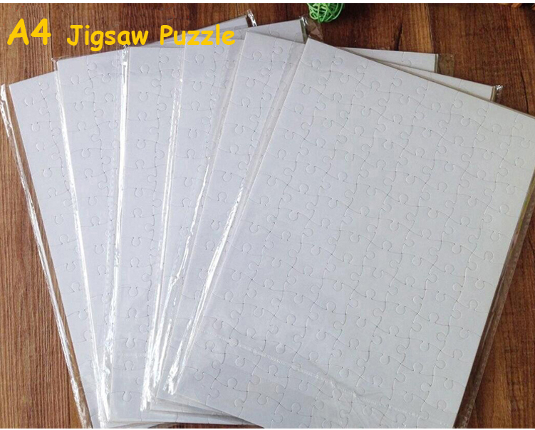 10pcs/lot Free Shipping A4 Sub - Puzzle Blank White บทวิจารณ์และราคา