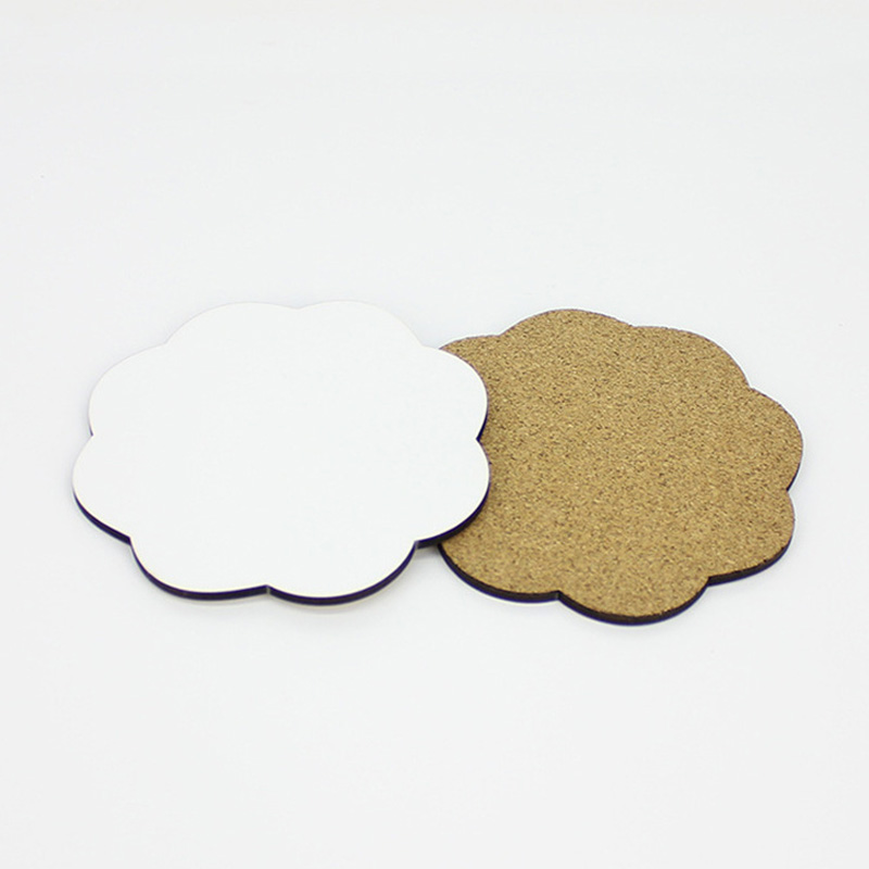 100Pcs/Lot DIY Sublimation Bla - Coaster Sublimation Blank บทวิจารณ์และราคา