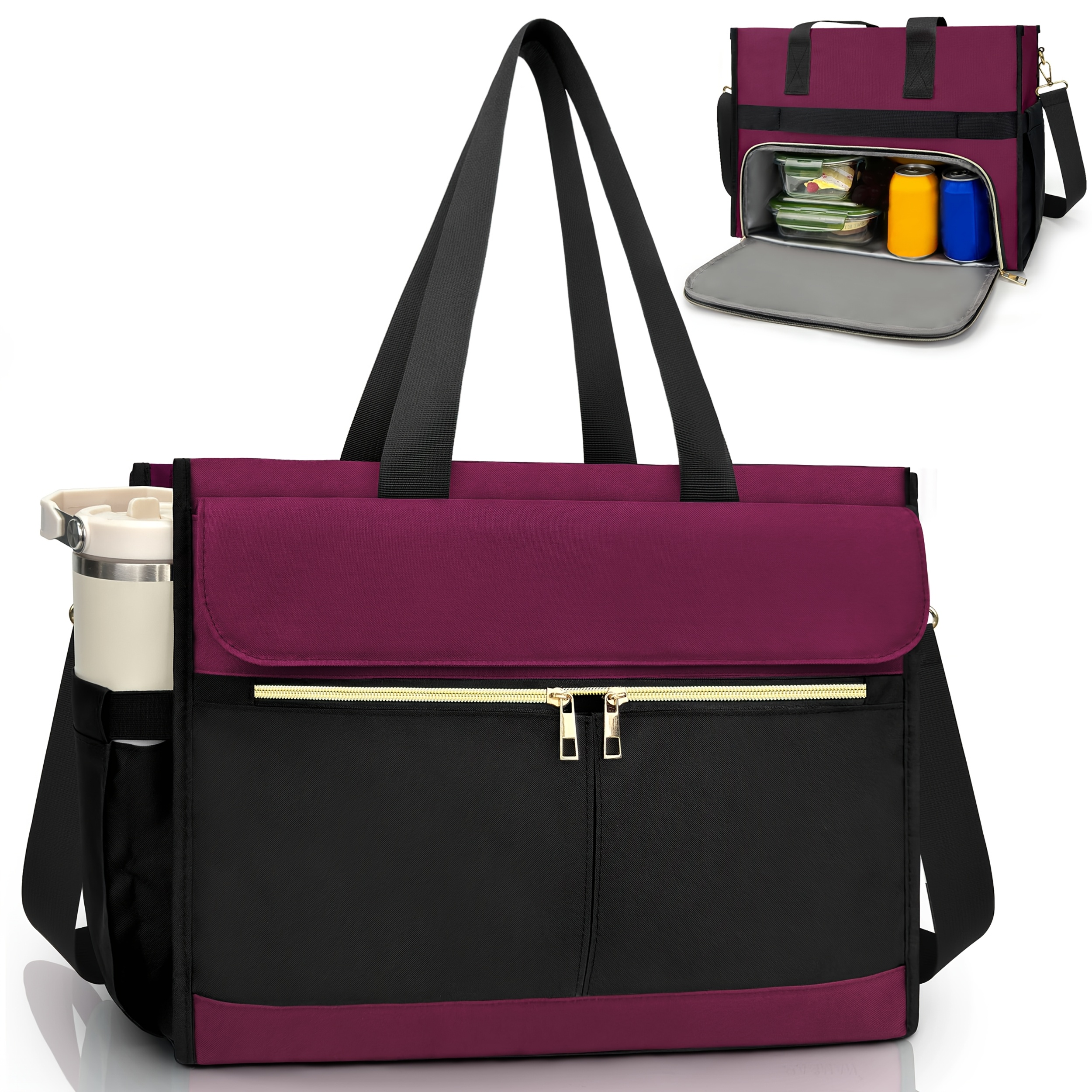 Oxford Lunch Bag for Women, La - Tote Bag Sublimation บทวิจารณ์และราคา