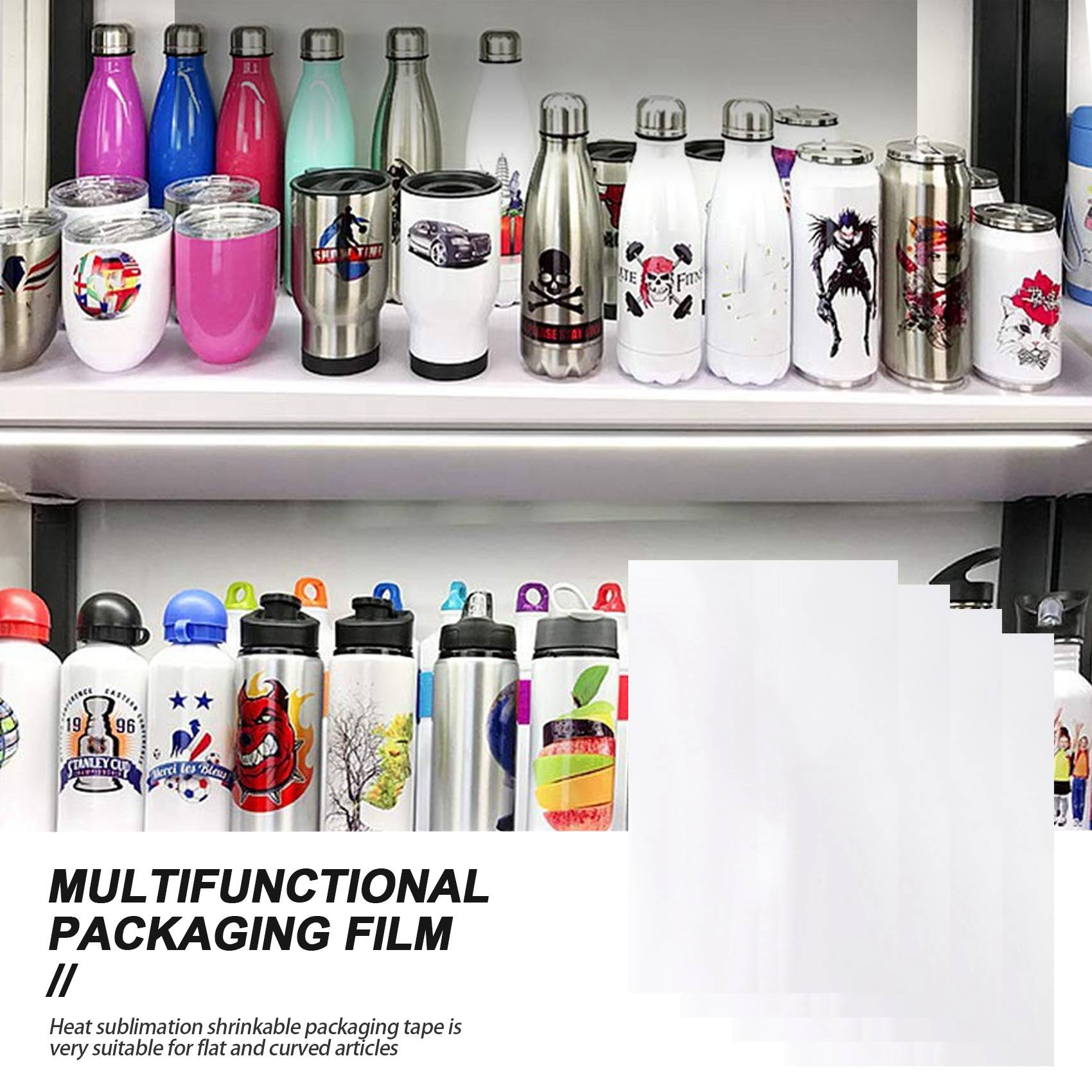 ABHI-30Pcs Sublimation Shrink  - Sublimation Mug White บทวิจารณ์และราคา
