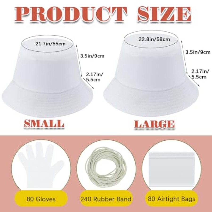 White cotton bucket hat for ti - Hat Sublimation Blank บทวิจารณ์และราคา