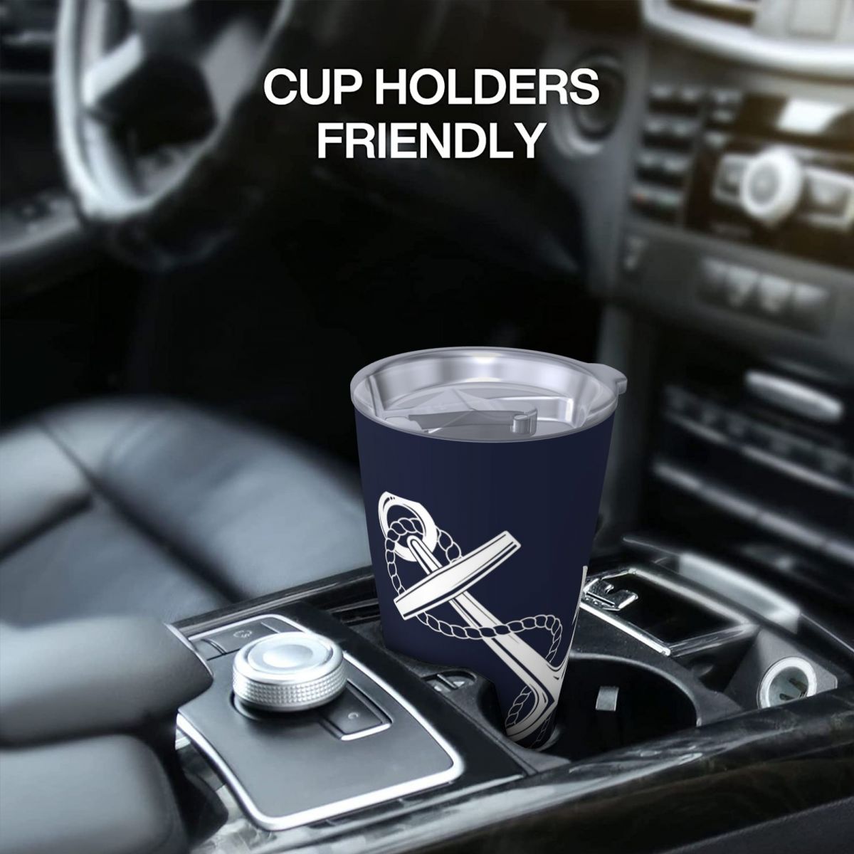 Anchor Nautical White & Navy S - Tumbler 20Oz White บทวิจารณ์และราคา
