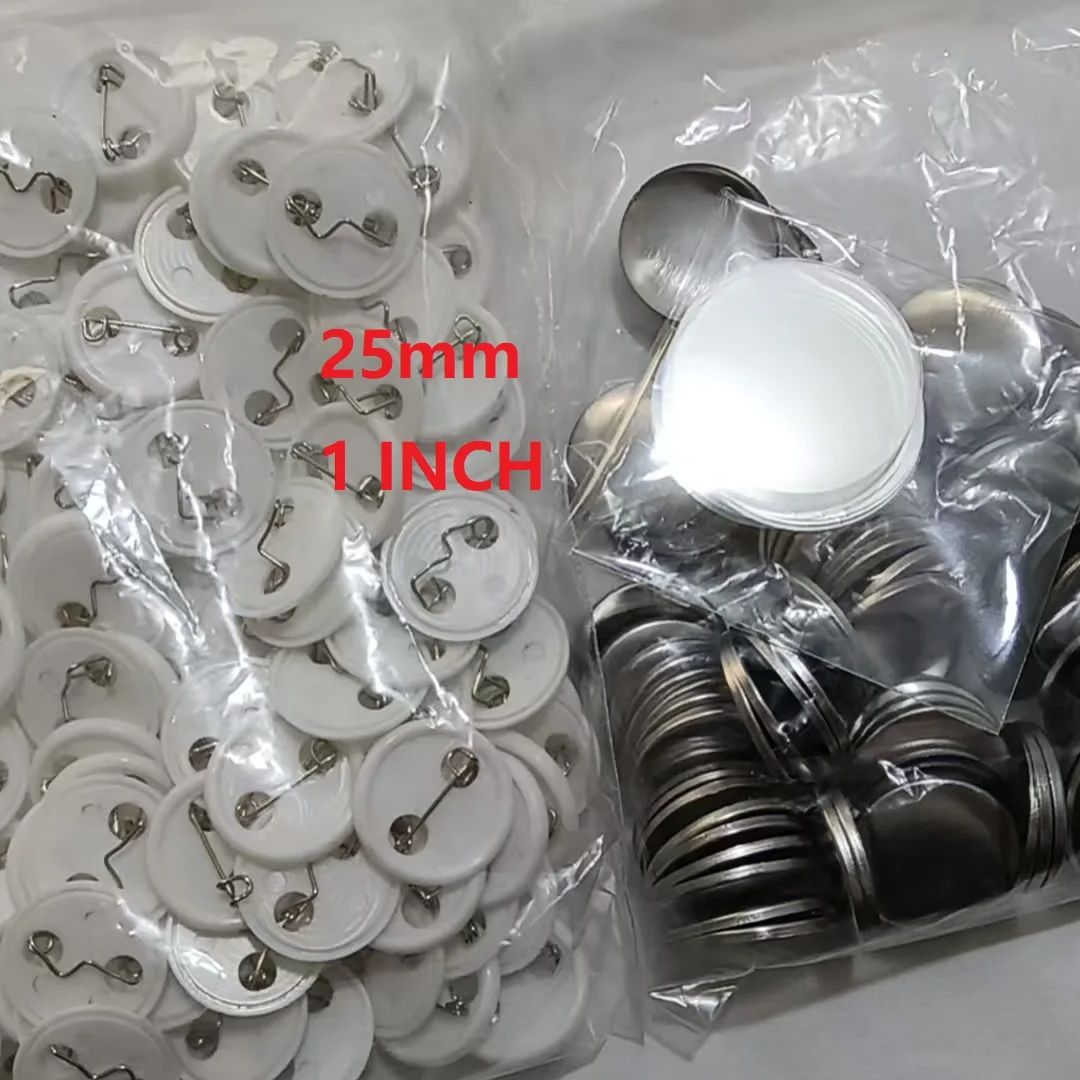 200set 25mm 32mm 37mm 44mm 58m - Button Badge Blank บทวิจารณ์และราคา