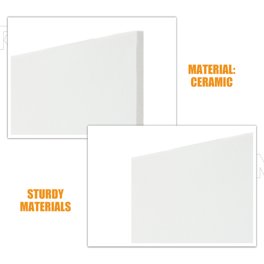 DIY Ceramic White Ceramic Tile - Coaster Sublimation Blank บทวิจารณ์และราคา