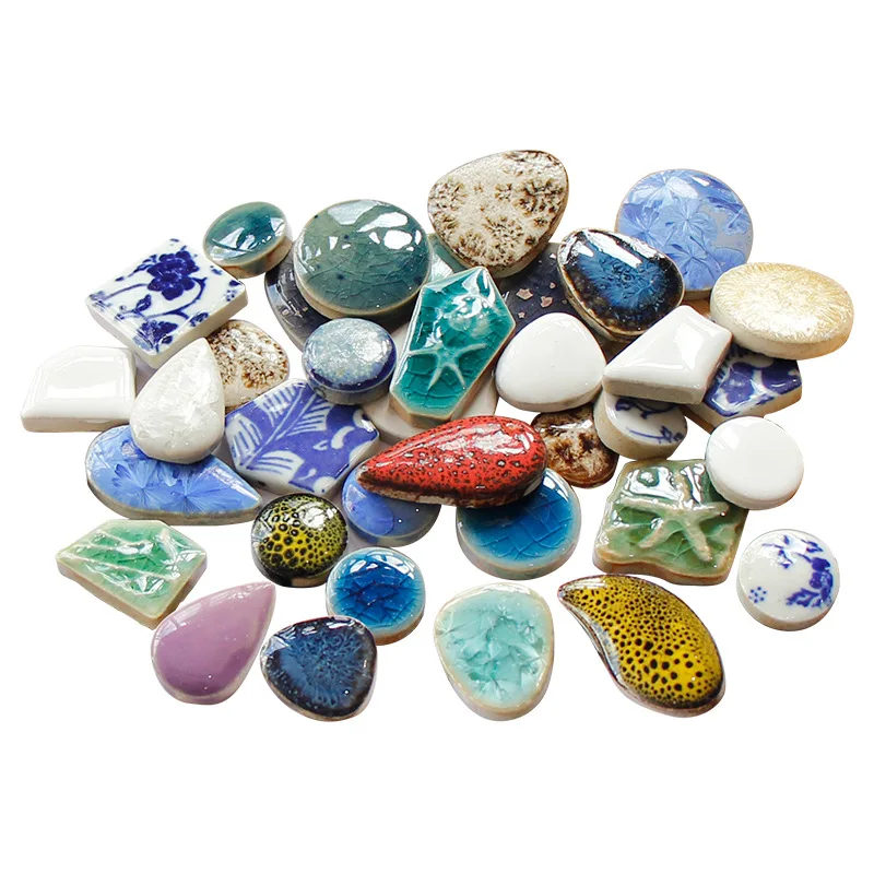 100g Oval Ceramic Mosaic Tiles - Ceramic Tile Blank บทวิจารณ์และราคา