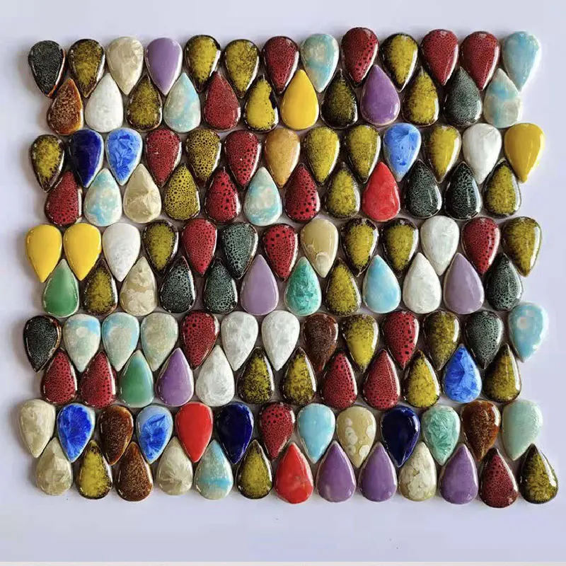 100g Oval Ceramic Mosaic Tiles - Ceramic Tile Blank บทวิจารณ์และราคา