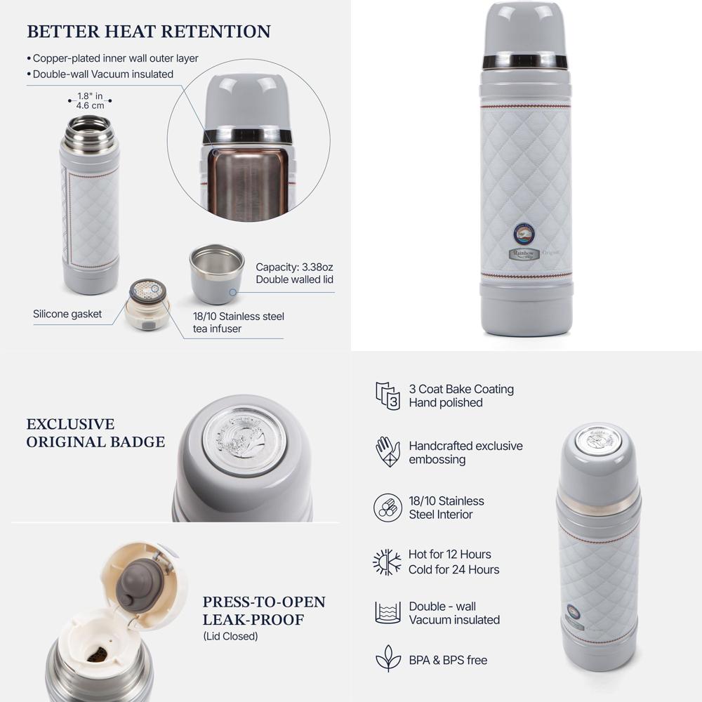 20 oz Stainless Steel Insulate - Tumbler 20Oz White บทวิจารณ์และราคา